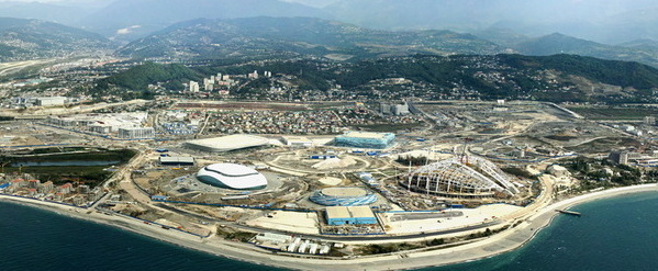 Этапы строительства олимпийского парка Сочи Профессиональная видеосъёмка Профессиональная видеосъёмка Олимпийский парк Сочи